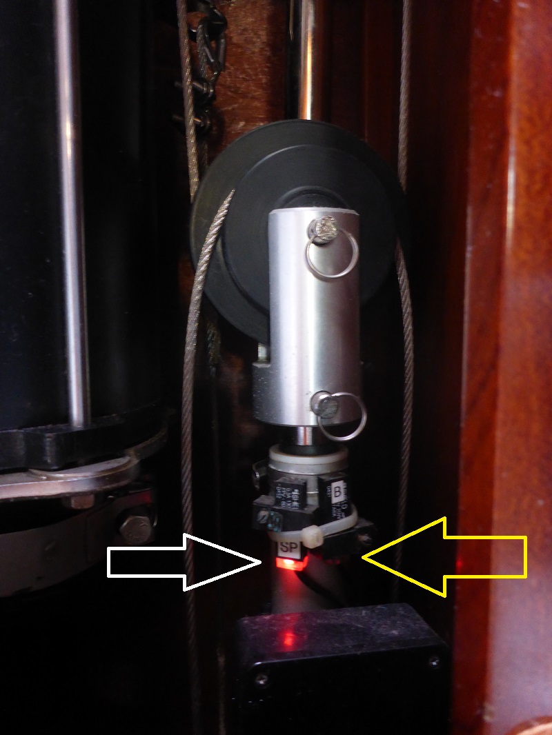  Amel Super Maramu 2000 Bow Thruster up 