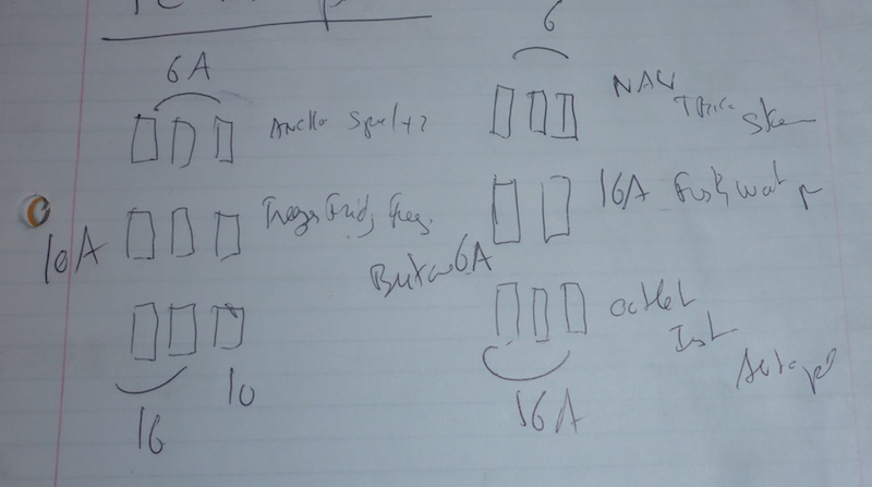  Amel Super Maramu 2000 Diruptor Unipolar 24 Volt Panel 