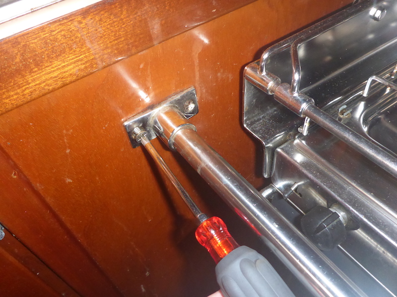  Amel Super Maramu 2000 Eno Stove Oven Removal 