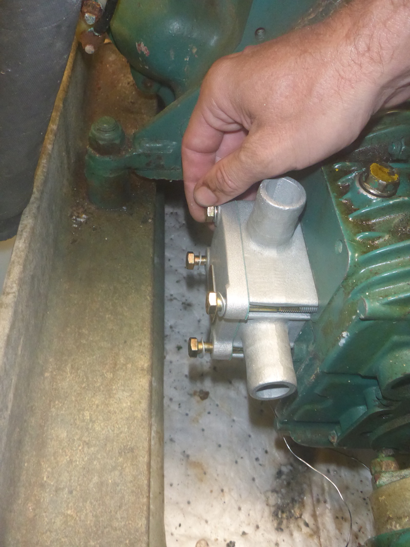  Amel Super Maramu 2000 ZF Hurth HBW 250 Transmission Cooling replacement  